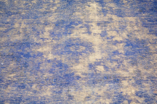 Vintage Persian Tabriz Overdyed