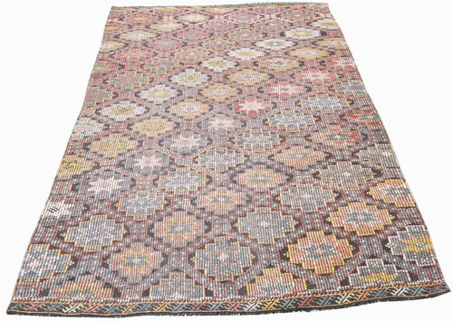 Vintage Turkish Anatolian Flatweave