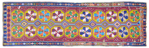 Vintage Turkish Anatolian Flatwave