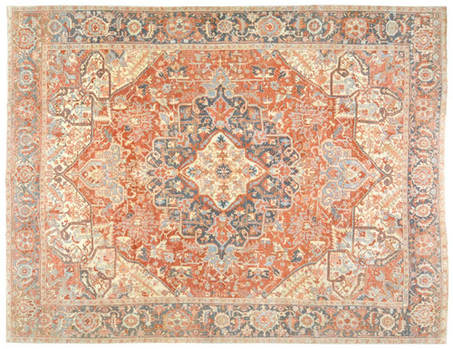 Vintage Persian Heriz