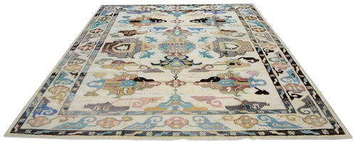 Turkish Oushak - RECYCLED WOOL