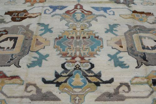 Turkish Oushak - RECYCLED WOOL