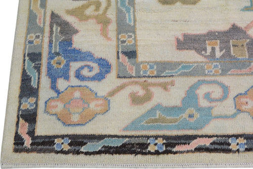 Turkish Oushak - RECYCLED WOOL