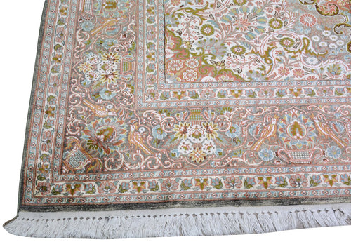Vintage Persian Kashmir Silk